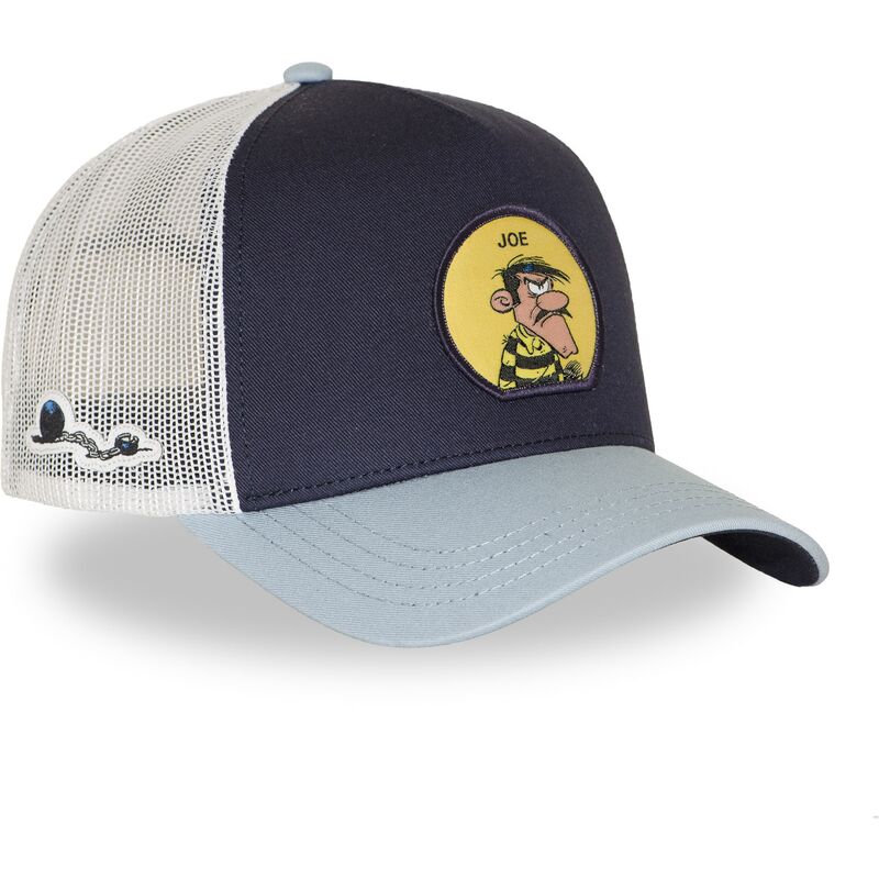 casquette-trucker-bleue-marine-joe-dalton-lck3-joeb-lucky-luke-capslab casquette-trucker-bleue-marine-joe-dalton-lck3-joeb-lucky-luke-capslab