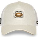 casquette-trucker-creme-et-blanche-l-anneau-unique-lotr2-pctrinb-le-seigneur-des-anneaux-capslab