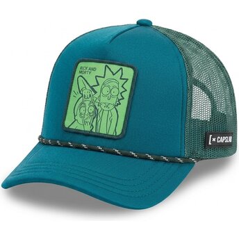 Casquette trucker verte Rick et Morty REM7 CTFOAMDB Capslab