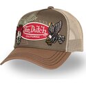 casquette-trucker-marron-patches12-von-dutch