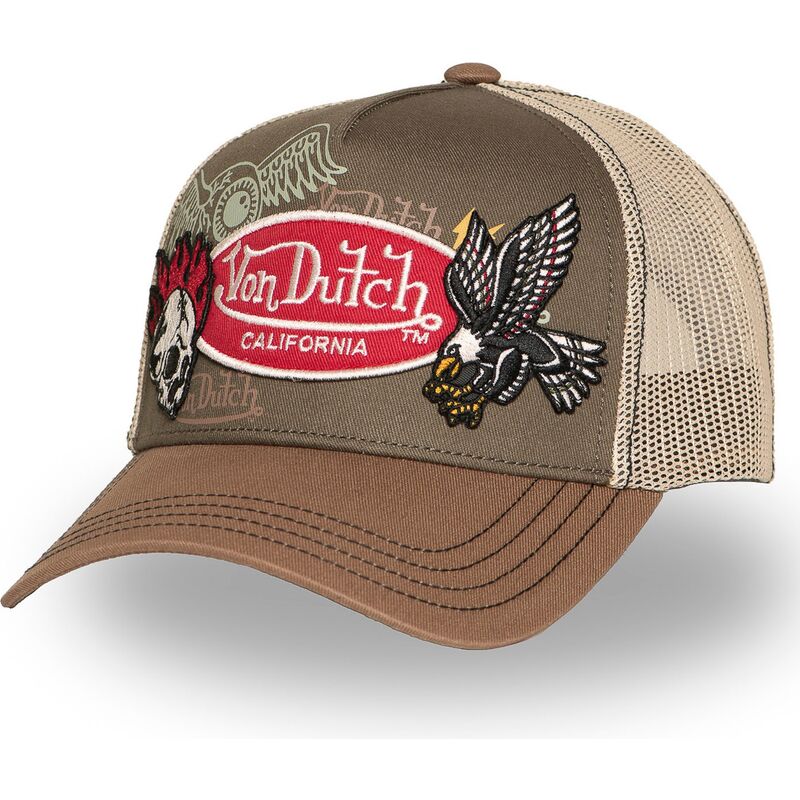 casquette-trucker-marron-patches12-von-dutch
