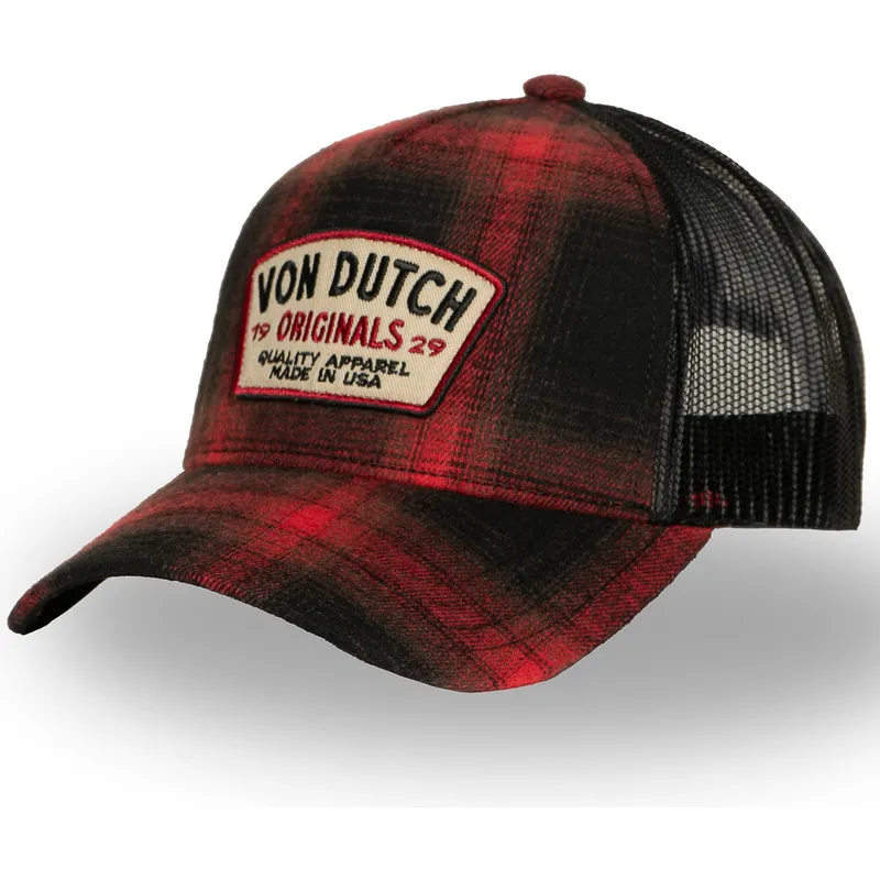casquette-trucker-rouge-et-noire-car05-von-dutch