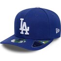 mutzen-gebogen-blau-snapback-9seventy-stretch-snap-player-replica-der-los-angeles-dodgers-mlb-von-new-era