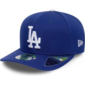 Mützen gebogen blau snapback 9SEVENTY Stretch Snap Player Replica der Los Angeles Dodgers MLB von New Era