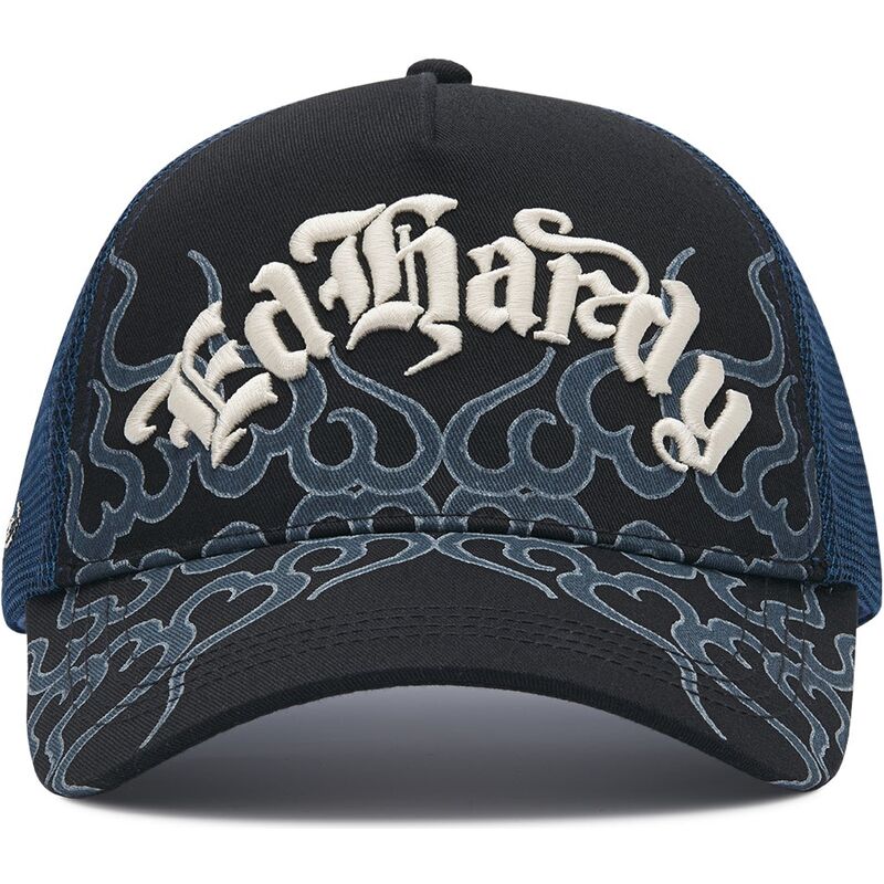 mutzen-gebogen-schwarz-snapback-flaming-von-ed-hardy