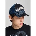 casquette-trucker-noire-flaming-ed-hardy