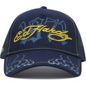 mutzen-gebogen-marineblau-snapback-1971-von-ed-hardy
