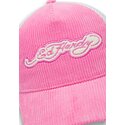 casquette-trucker-rose-et-blanche-embroidery-applique-cord-ed-hardy