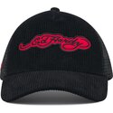 casquette-trucker-noire-embroidery-applique-cord-ed-hardy