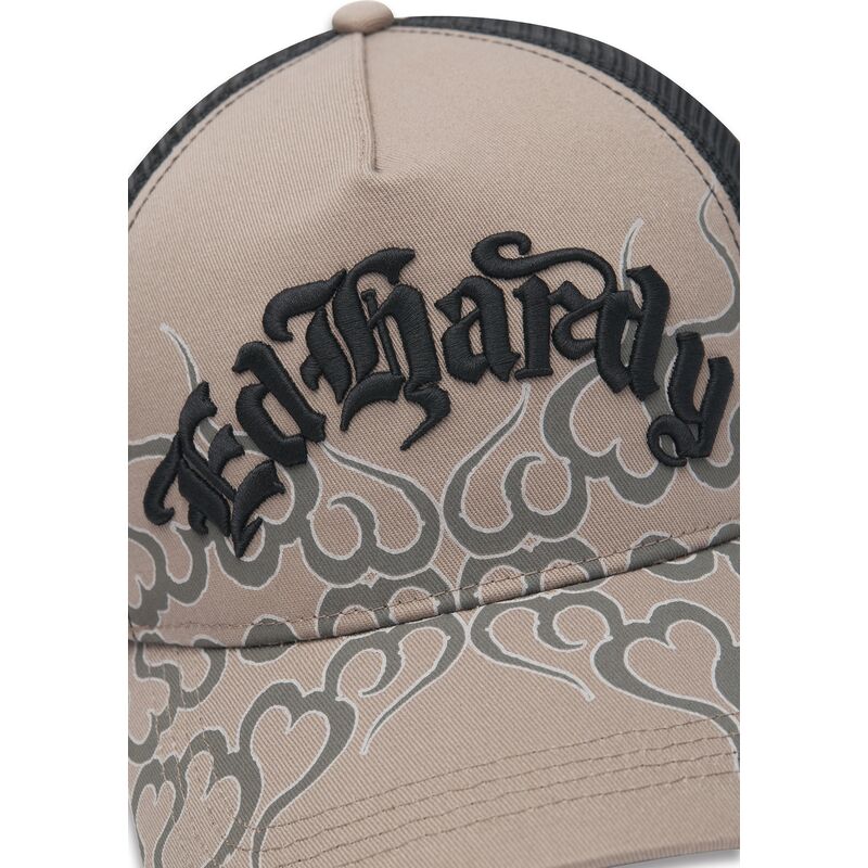 casquette-trucker-grise-et-noire-flaming-ed-hardy