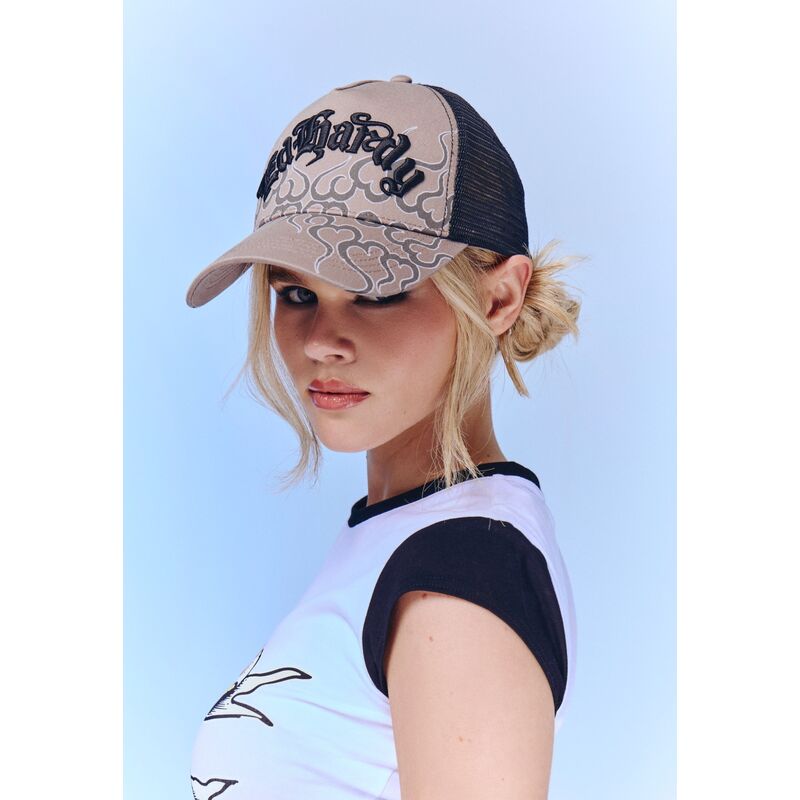 casquette-trucker-grise-et-noire-flaming-ed-hardy