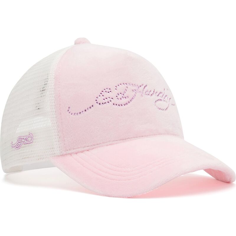 mutzen-gebogen-rosa-snapback-diamante-velour-von-ed-hardy mutzen-gebogen-rosa-snapback-diamante-velour-von-ed-hardy