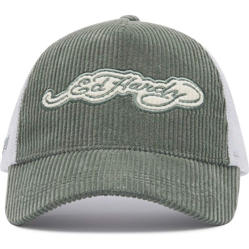 mutzen-gebogen-grun-snapback-embroidery-applique-cord-von-ed-hardy