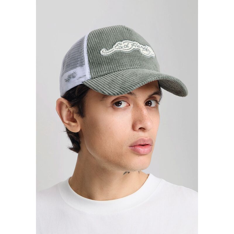 mutzen-gebogen-grun-snapback-embroidery-applique-cord-von-ed-hardy