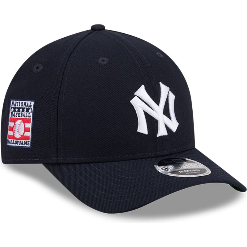 casquette-courbee-bleue-marine-snapback-9forty-m-crown-hall-of-fame-new-york-yankees-mlb-new-era casquette-courbee-bleue-marine-snapback-9forty-m-crown-hall-of-fame-new-york-yankees-mlb-new-era