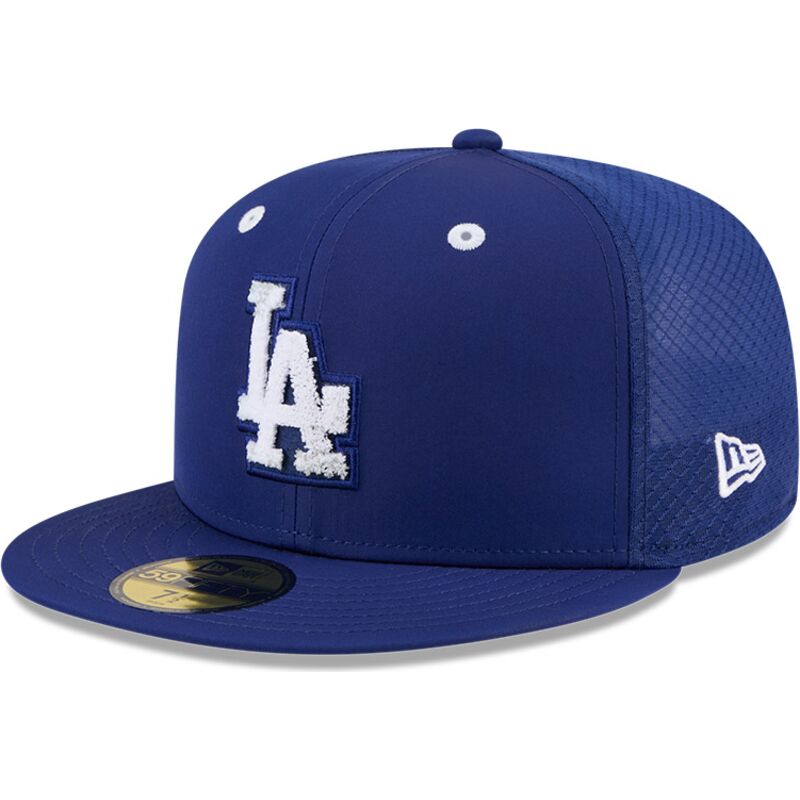 mutzen-flach-blau-angepasst-59fifty-all-star-game-workout-der-los-angeles-dodgers-mlb-von-new-era