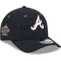 casquette-courbee-bleue-marine-snapback-9forty-m-crown-all-star-game-atlanta-braves-mlb-new-era