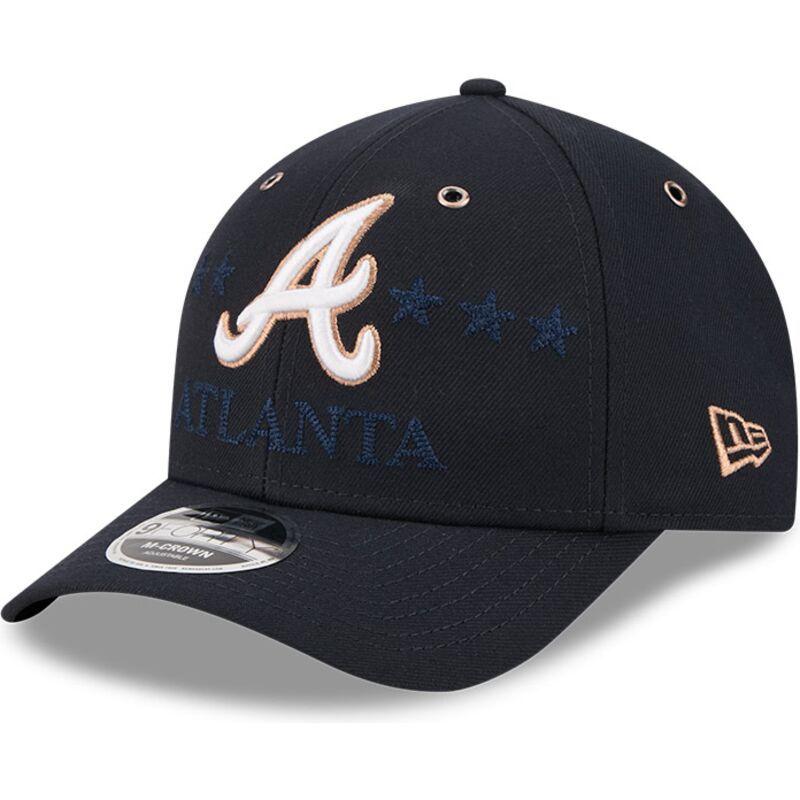 casquette-courbee-bleue-marine-snapback-9forty-m-crown-all-star-game-atlanta-braves-mlb-new-era
