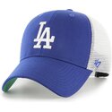 mutzen-gebogen-blau-snapback-fur-kinder-mvp-branson-der-los-angeles-dodgers-mlb-von-47-brand