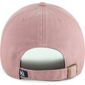 mutzen-gebogen-rosa-verstellbares-band-fur-kinder-clean-up-icon-alt-strawberry-der-new-york-yankees-mlb-von-47-brand