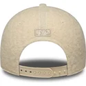 mutzen-gebogen-beige-snapback-9forty-m-crown-winter-borg-der-los-angeles-dodgers-mlb-von-new-era