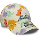 casquette-courbee-multicolore-ajustable-9forty-all-over-print-dino-new-era