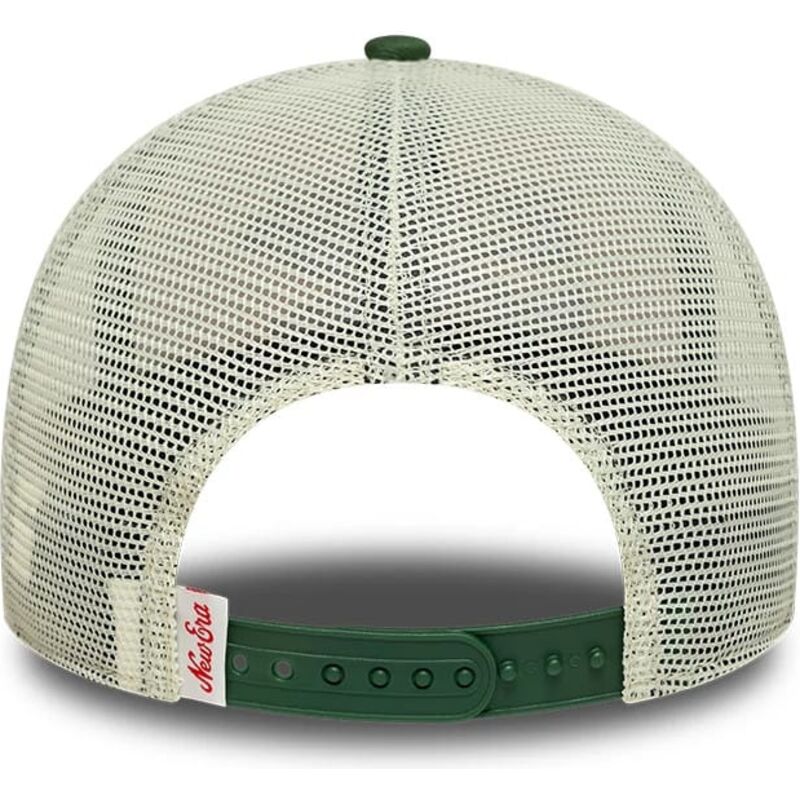casquette-trucker-verte-et-beige-9forty-m-crown-a-frame-graphic-new-era casquette-trucker-verte-et-beige-9forty-m-crown-a-frame-graphic-new-era