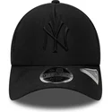 mutzen-gebogen-schwarz-snapback-9forty-apex-sporty-der-new-york-yankees-mlb-von-new-era