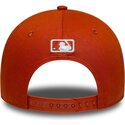 casquette-courbee-orange-snapback-9forty-m-crown-new-york-yankees-mlb-new-era