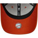 mutzen-gebogen-orange-snapback-9forty-m-crown-der-new-york-yankees-mlb-von-new-era