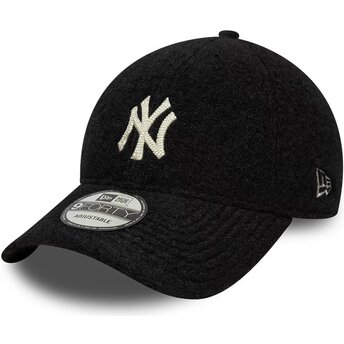 Casquette courbée noire snapback 9FORTY Winter Borg New York Yankees MLB New Era