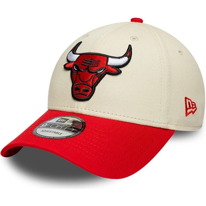 mutzen-gebogen-beige-verstellbares-band-9forty-colour-block-der-chicago-bulls-nba-von-new-era