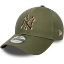 casquette-courbee-verte-ajustable-avec-logo-camouflage-9forty-outline-camo-new-york-yankees-mlb-new-era
