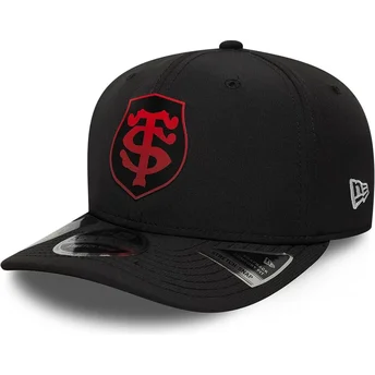 Mützen gebogen schwarz snapback 9SEVENTY Stretch Snap Gradient der Stade Toulousain Top 14 von New Era