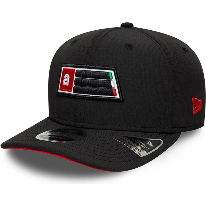 casquette-courbee-noire-snapback-9seventy-stretch-snap-patch-aprilia-piaggio-new-era