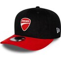 mutzen-gebogen-schwarz-snapback-9seventy-stretch-snap-contrast-visor-der-ducati-motor-motogp-von-new-era