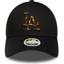 mutzen-gebogen-schwarz-verstellbares-band-9forty-tort-infill-der-los-angeles-dodgers-mlb-von-new-era