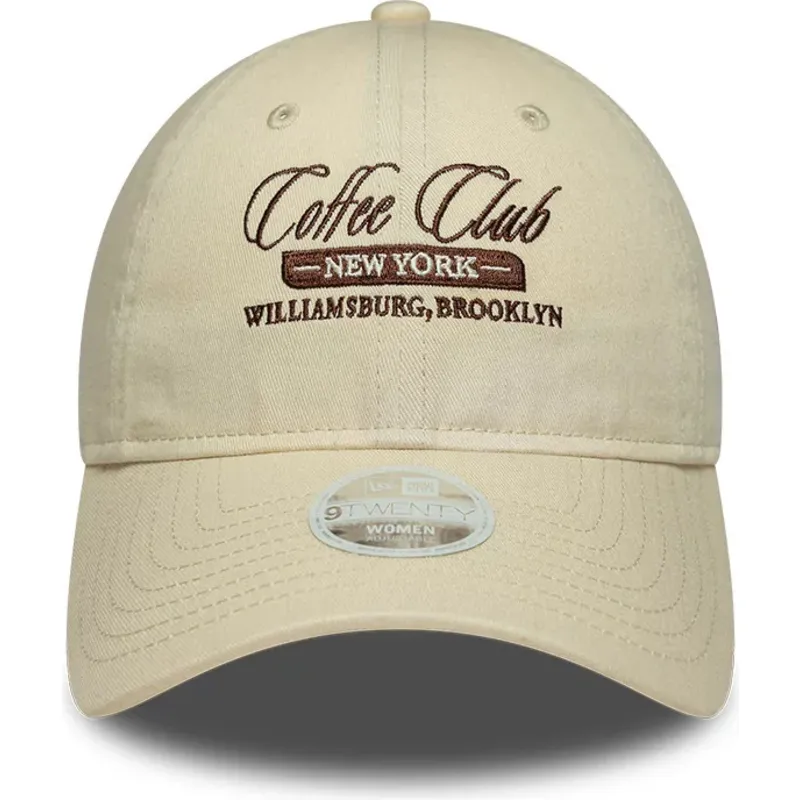 mutzen-gebogen-beige-verstellbares-band-9twenty-coffee-club-von-new-era mutzen-gebogen-beige-verstellbares-band-9twenty-coffee-club-von-new-era