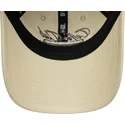 casquette-courbee-beige-ajustable-pour-femme-9twenty-coffee-club-new-era