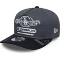 casquette-courbee-grise-et-bleue-marine-snapback-19twenty-graphic-los-angeles-dodgers-mlb-new-era