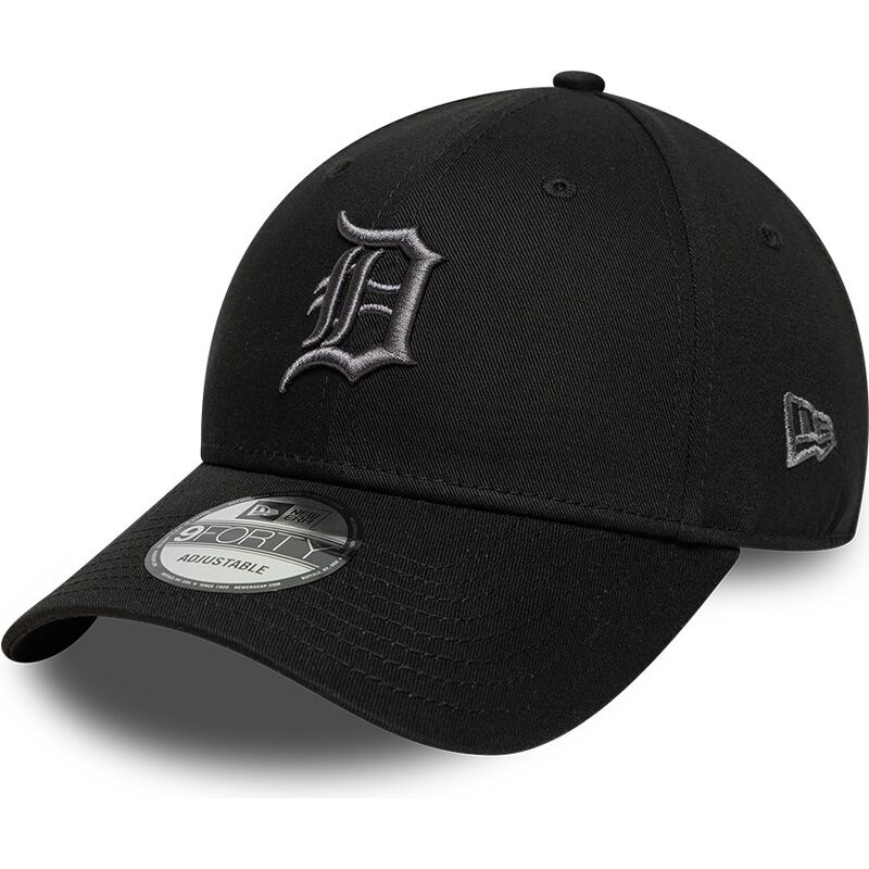 mutzen-gebogen-schwarz-verstellbares-band-9forty-league-essential-der-detroit-tigers-mlb-von-new-era