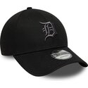 mutzen-gebogen-schwarz-verstellbares-band-9forty-league-essential-der-detroit-tigers-mlb-von-new-era