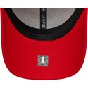 casquette-courbee-rouge-ajustable-avec-logo-rouge-9forty-outline-chicago-bulls-nba-new-era