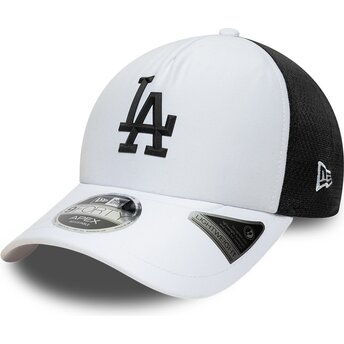 Casquette trucker blanche et noire 9FORTY APEX Sporty Los Angeles Dodgers MLB New Era
