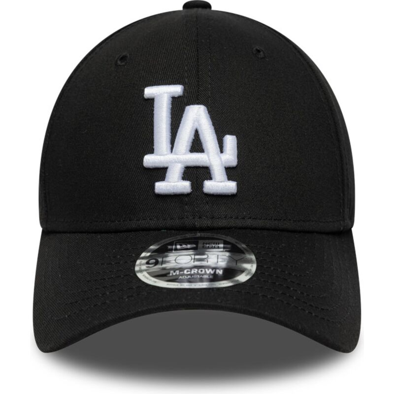 mutzen-gebogen-schwarz-snapback-9forty-m-crown-der-los-angeles-dodgers-mlb-von-new-era