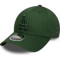 casquette-courbee-verte-snapback-avec-logo-vert-9forty-m-crown-los-angeles-dodgers-mlb-new-era