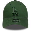 casquette-courbee-verte-snapback-avec-logo-vert-9forty-m-crown-los-angeles-dodgers-mlb-new-era
