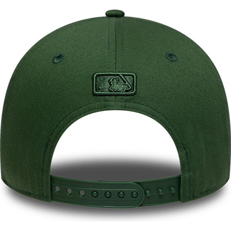 casquette-courbee-verte-snapback-avec-logo-vert-9forty-m-crown-los-angeles-dodgers-mlb-new-era