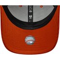 casquette-courbee-orange-ajustable-avec-logo-orange-9forty-m-crown-cord-los-angeles-dodgers-mlb-new-era