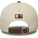 mutzen-gebogen-braun-verstellbares-band-9forty-m-crown-cord-der-new-york-yankees-mlb-von-new-era